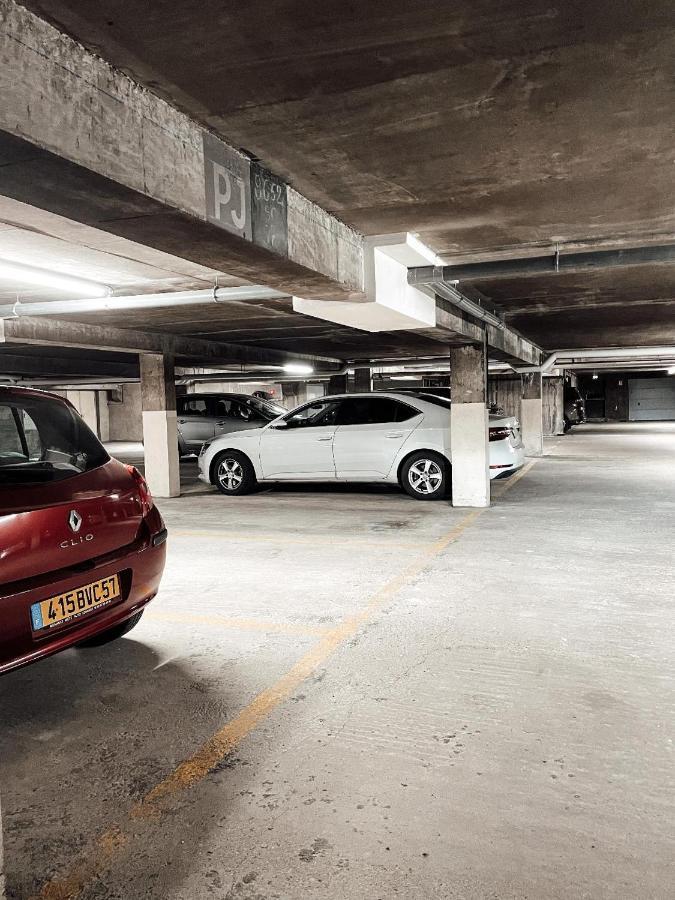 Le Cocon Blanc Metz - T2 - Parking Prive - Balcon - Nouvelle Ville, Gare Exteriér fotografie